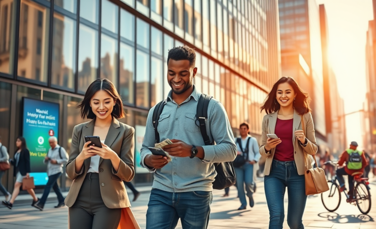 A visual representation of secure and fast money transfer services.