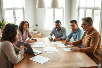 A person comparing offers to choose the best one for their needs.