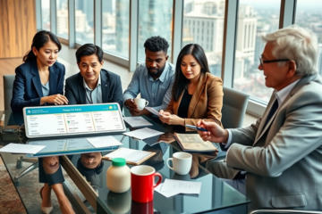 A person reviewing loan options for urgent financial needs.