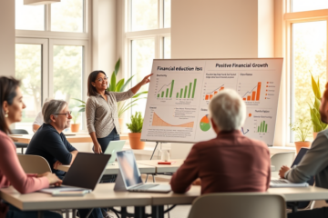 An illustration depicting easy and safe credit options for individuals looking to improve their financial literacy.