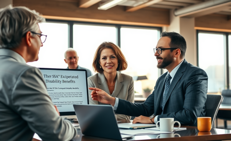 Image representing expedited disability benefits and special conditions available through the SSA.