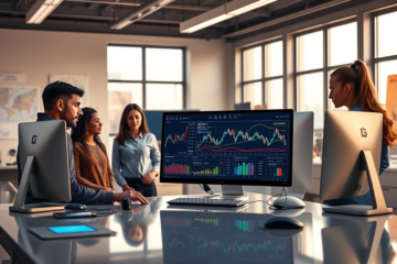 Illustration depicting rapid simulation processes and value discovery in decision-making.