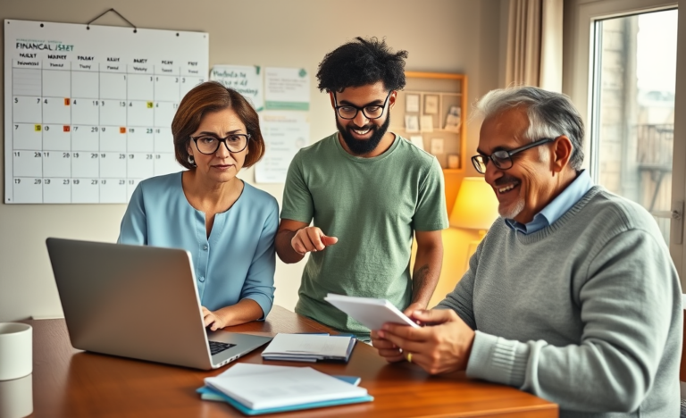 A person calculating their budget to adjust payments and deadlines effectively.