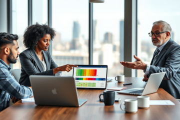 A visual representation of credit scores and loan approvals.