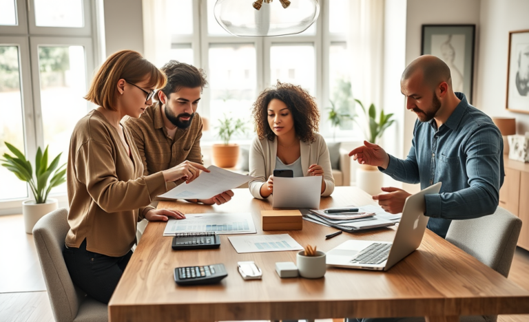 A visual guide illustrating the process of choosing the best offer for selling a home.